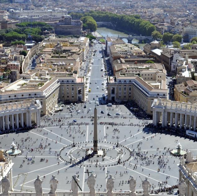Carrito de golf utilizado en un tour privado por Roma