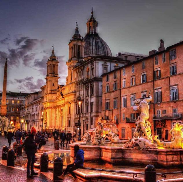 Fotografie von Piazza Navona in Rom