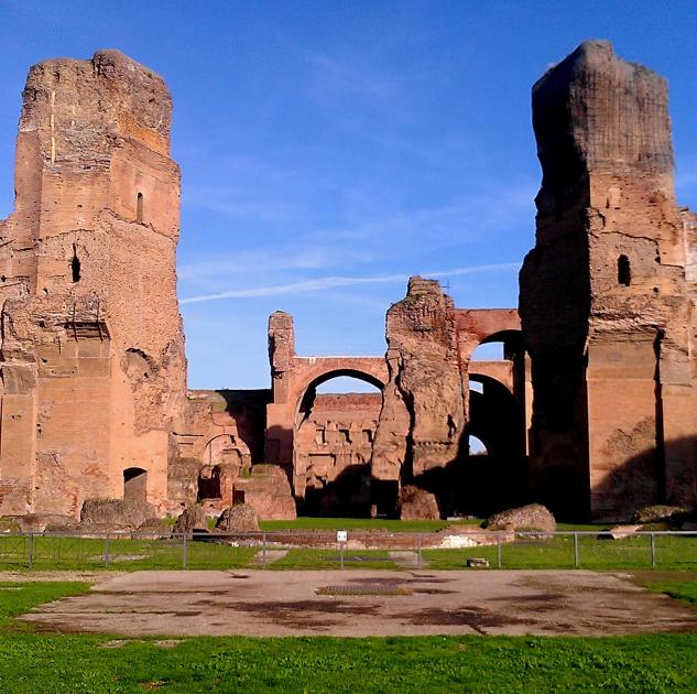 Fotografie von Caracalla-Thermen in Rom